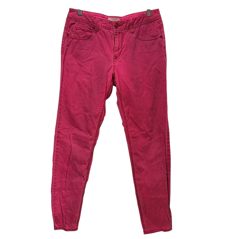 Burberry Brit Women Skinny Jean Raspberry Pink Denim Pants Size 30 westbourn